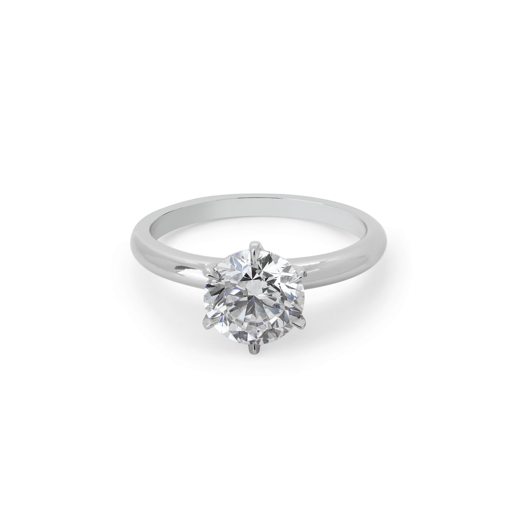 Single shop solitaire diamond