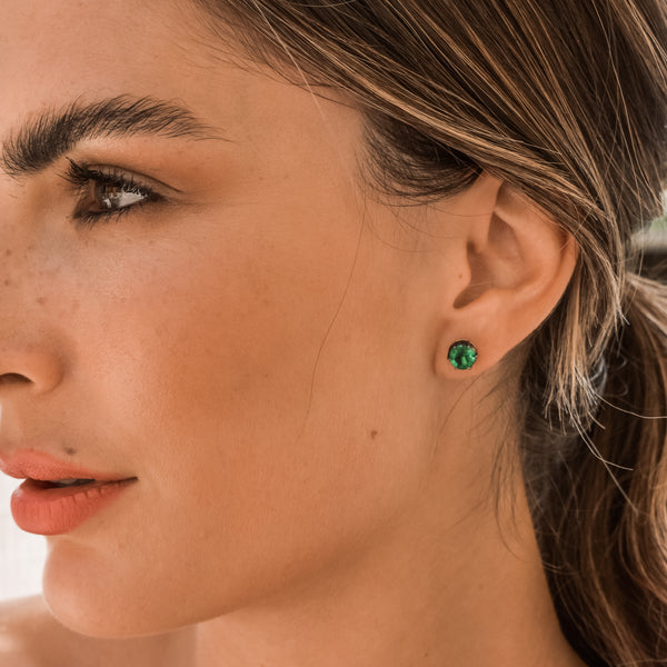 Emerald Earrings