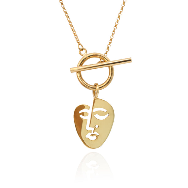 Gold Picasso Necklace