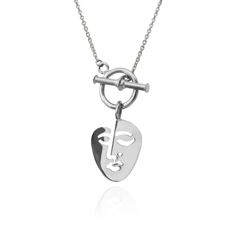 Silver Picasso Necklace