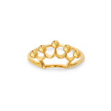 Gold Crown Ring