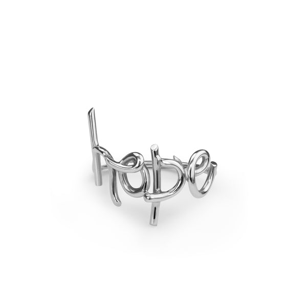 Silver Hope Ring