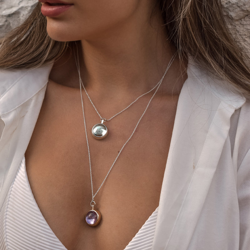 Hope Pendant Silver Chain
