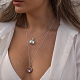 Silver Compass Pendant